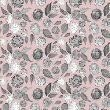 Artwork thumbnail, Watercolour Roses by LucyKateDesign