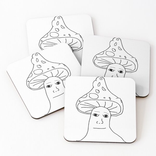 Item preview, Mushroom Wojak   designed and sold by FallOakland.
