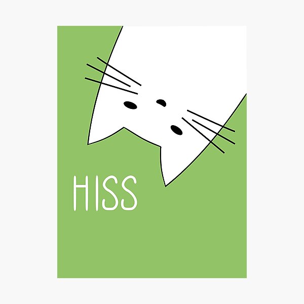 Hiss Photographic Print