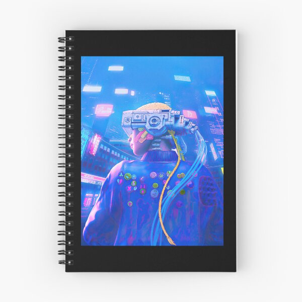 Item preview, Female Cyborg Illustrations Illuminate designed and sold by colopkoryx.