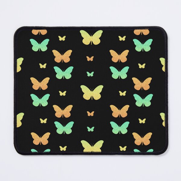 Item preview, Teal Orange Ombre Faux Glitter Butterflies designed and sold by Felicity-K.