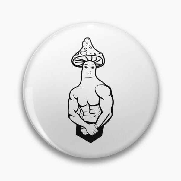 Item preview, Mushroom Wojak Feels Meme   designed and sold by FallOakland.