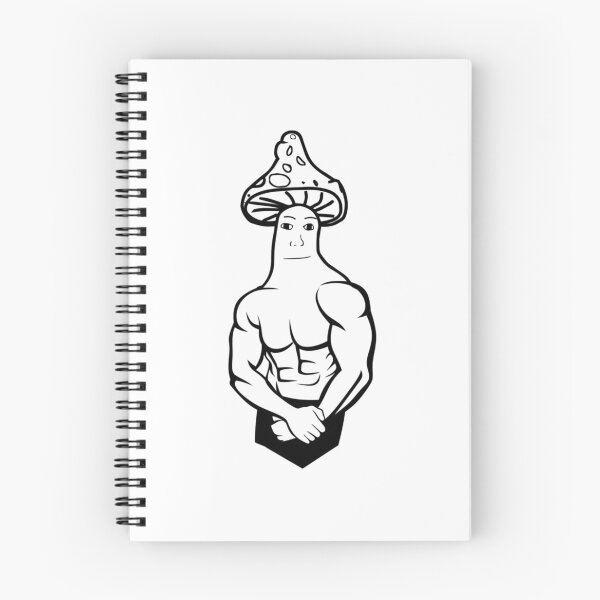 Item preview, Mushroom Wojak Feels Meme   designed and sold by FallOakland.
