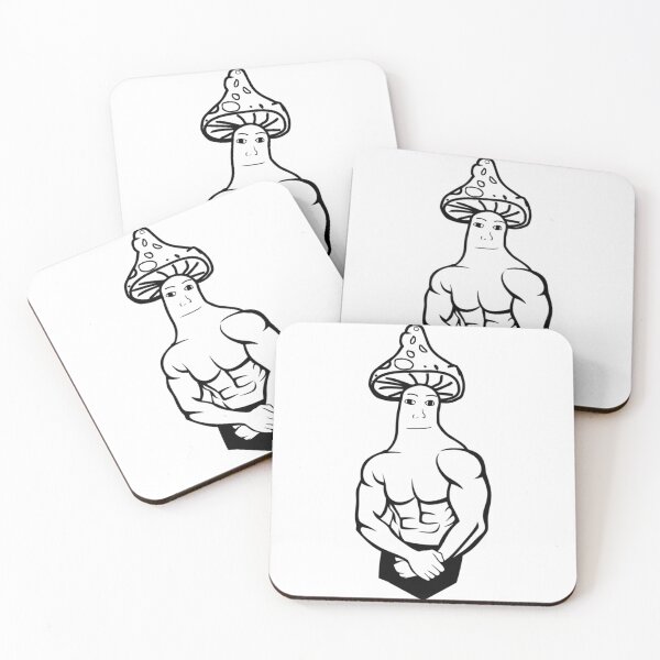 Item preview, Mushroom Wojak Feels Meme   designed and sold by FallOakland.