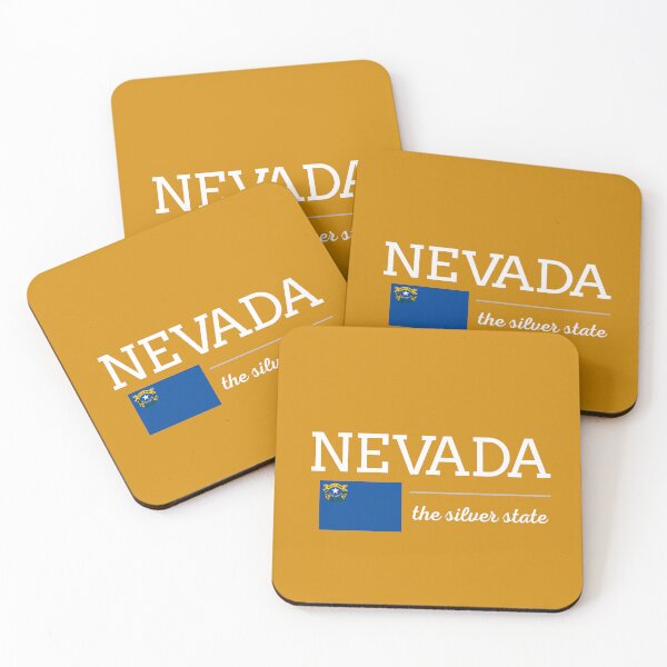 Item preview, NEVADA State with Flag designed and sold by philevera.