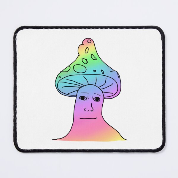 Item preview, Mushroom Wojak. Shroomjak meme designed and sold by FallOakland.