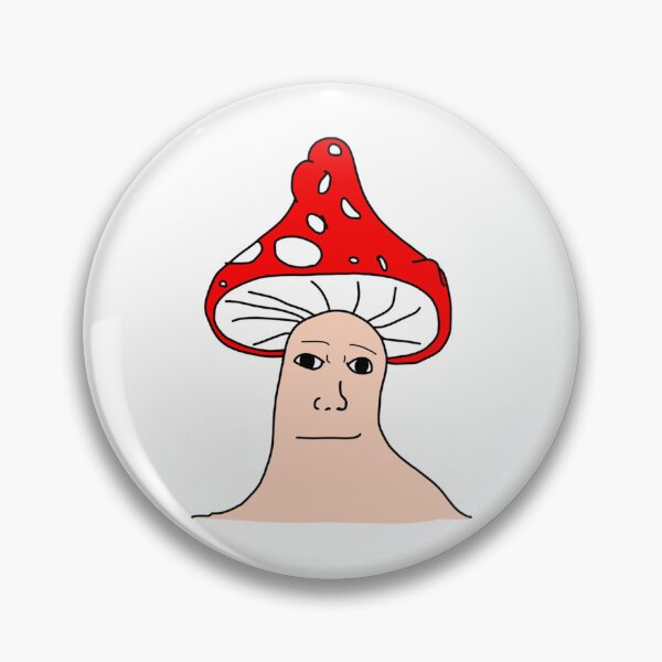 Item preview, Mushroom Wojak. Shroomjak meme   designed and sold by FallOakland.