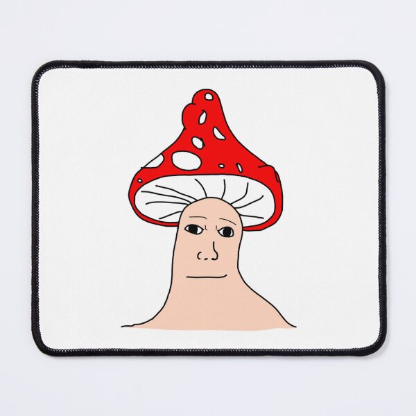 Item preview, Mushroom Wojak. Shroomjak meme   designed and sold by FallOakland.