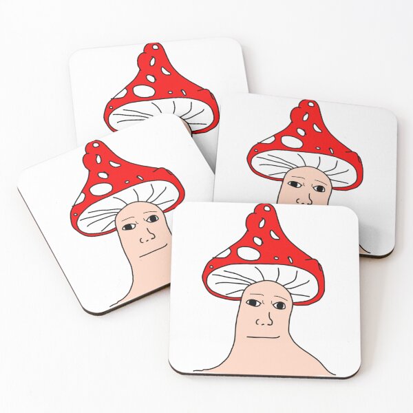 Item preview, Mushroom Wojak. Shroomjak meme   designed and sold by FallOakland.