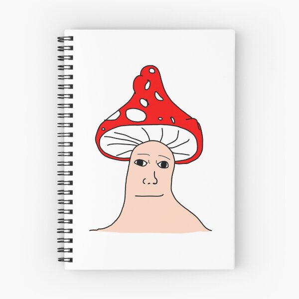 Item preview, Mushroom Wojak. Shroomjak meme   designed and sold by FallOakland.