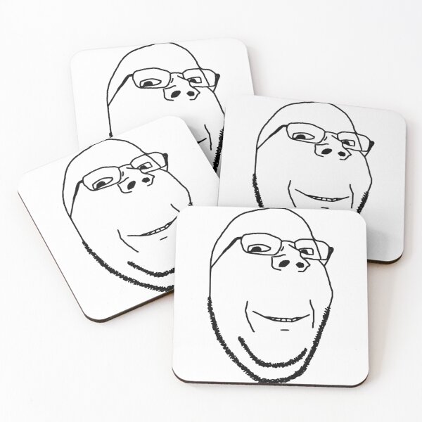 Item preview, Smiling Wholesome Wojak  Soyjak   designed and sold by FallOakland.