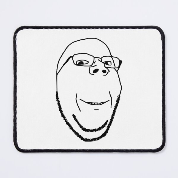 Item preview, Smiling Wholesome Wojak  Soyjak   designed and sold by FallOakland.
