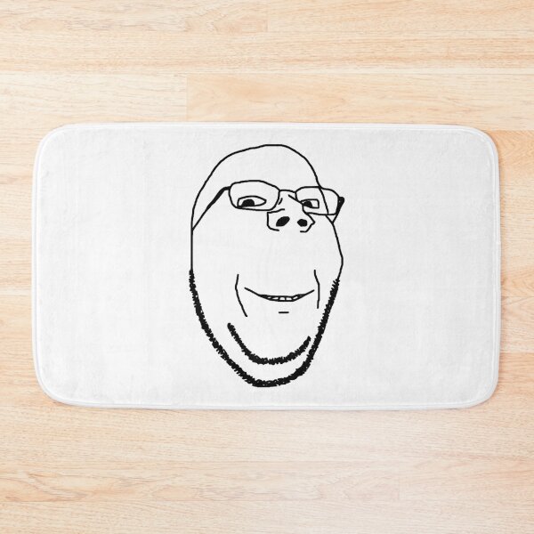Item preview, Smiling Wholesome Wojak  Soyjak   designed and sold by FallOakland.