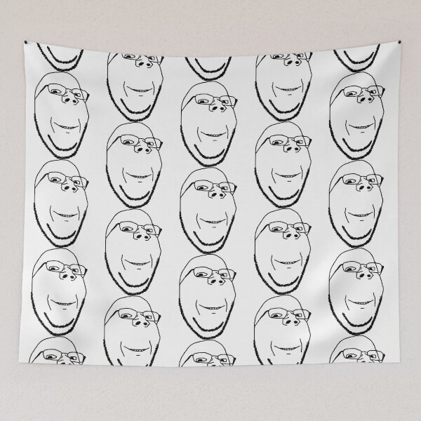 Item preview, Smiling Wholesome Wojak  Soyjak   designed and sold by FallOakland.