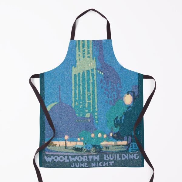 Item preview, Vintage fine art- Woolworth Building June Night (1916) designed and sold by NellyShaul.