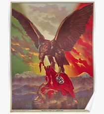 Mexikanisches antifaschistisches Plakat (1942) Poster