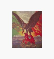 Mexican Anti-fascist poster (1942) Art Board Print