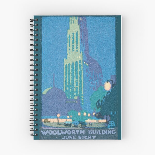 Item preview, Vintage fine art- Woolworth Building June Night (1916) designed and sold by NellyShaul.