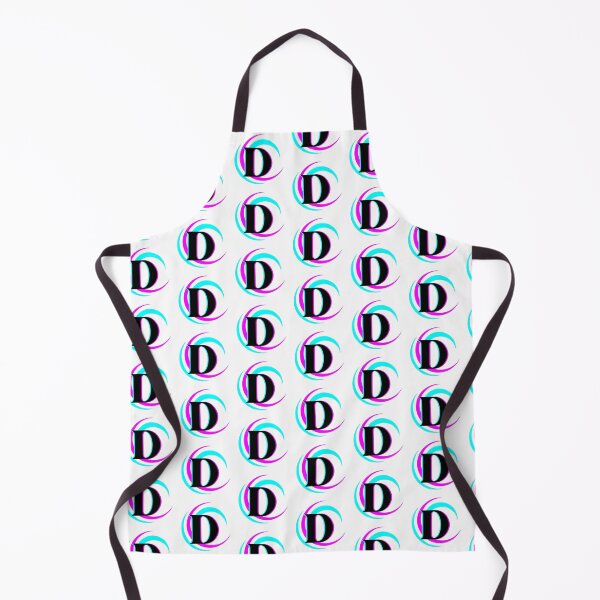 Item preview, Blue Pink Swirl Monogram D designed and sold by Coffee Lifestyle.