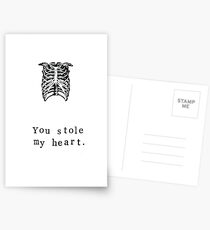 You Stole My Heart Postcards