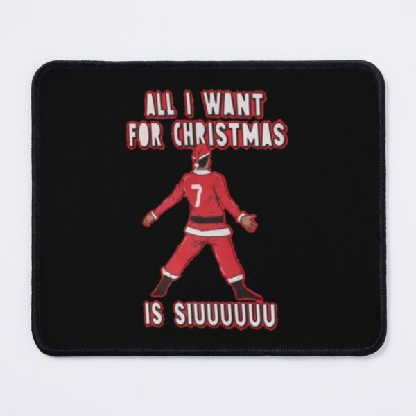 Item preview, All I Want For Christmas Is Siuuu   (3) designed and sold by LeedsDesign2.