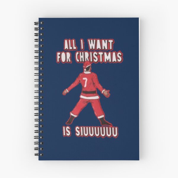 Item preview, All I Want For Christmas Is Siuuu   (3) designed and sold by LeedsDesign2.