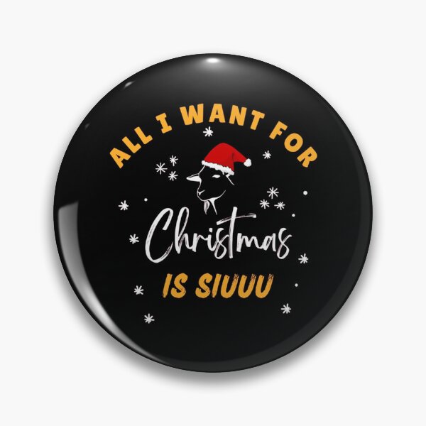 Item preview, all i want for christmas is siuuu                designed and sold by LeedsDesign2.