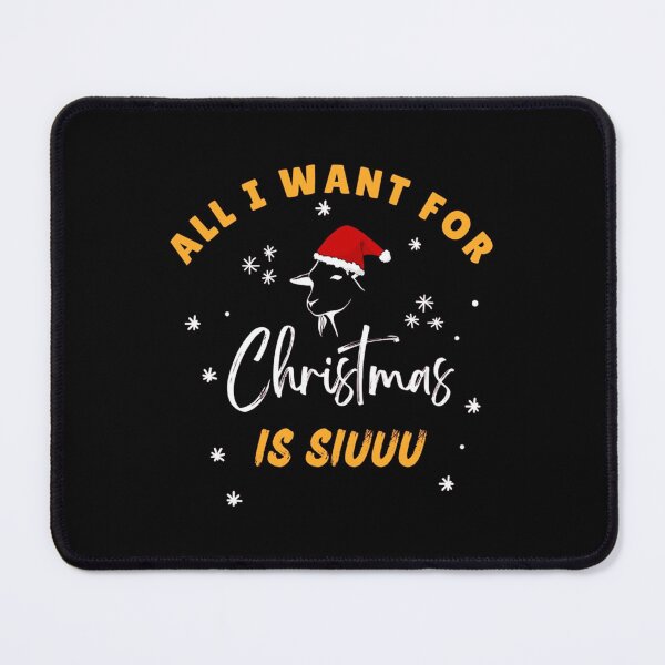 Item preview, all i want for christmas is siuuu                designed and sold by LeedsDesign2.