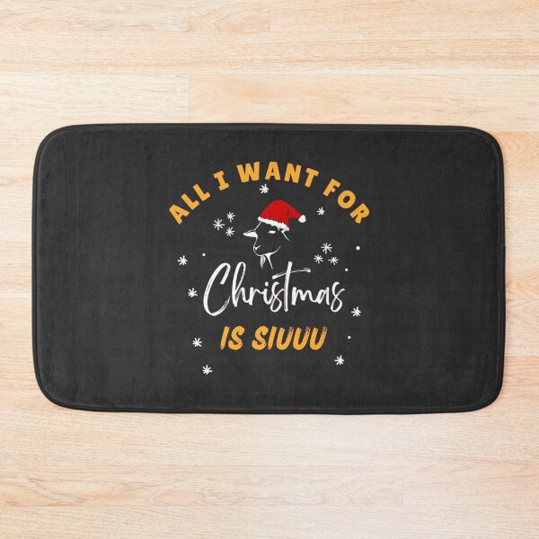 Item preview, all i want for christmas is siuuu                designed and sold by LeedsDesign2.