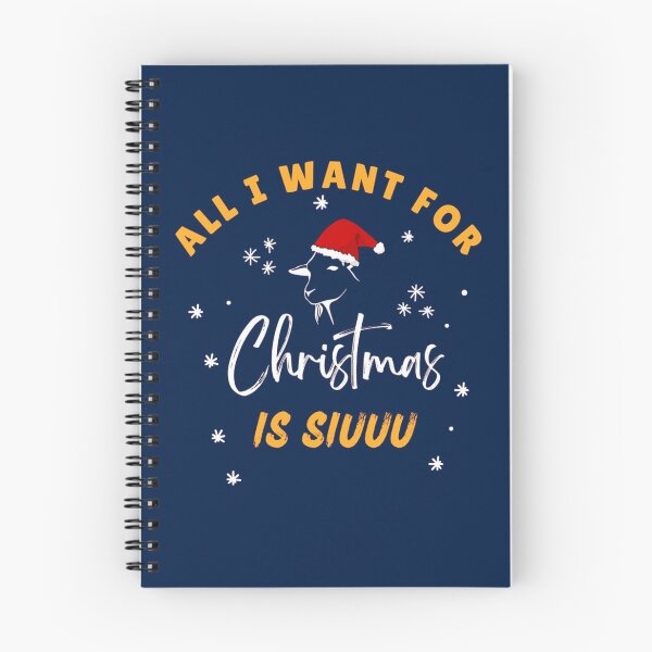 Item preview, all i want for christmas is siuuu                designed and sold by LeedsDesign2.