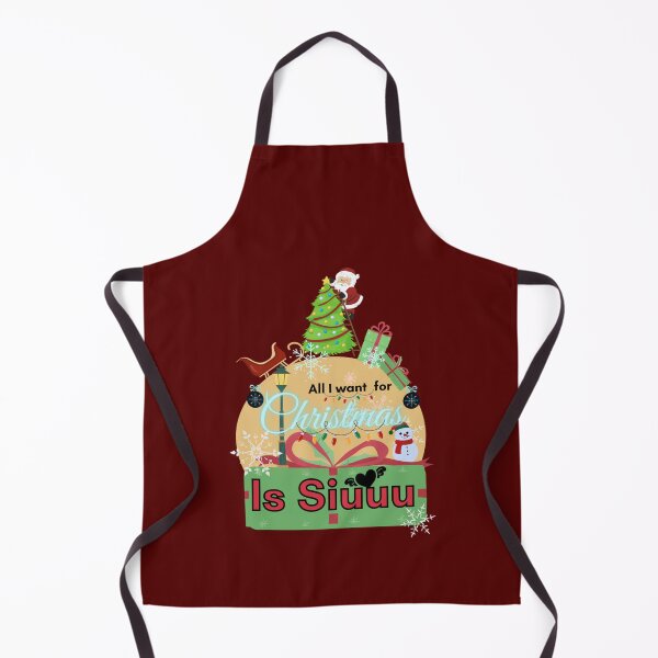 Item preview, All I Want For Christmas Is Siuuu - a beautifull gift designed and sold by LeedsDesign2.