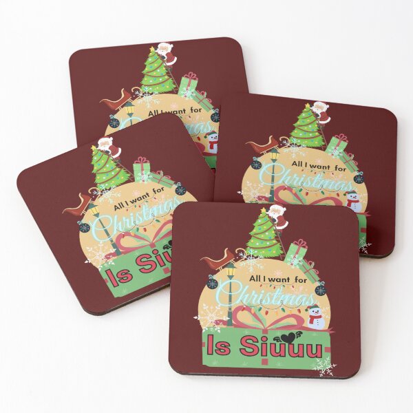Item preview, All I Want For Christmas Is Siuuu - a beautifull gift   designed and sold by LeedsDesign2.