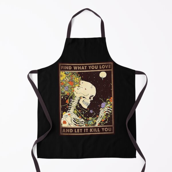Item preview, Find What You Love And Let It Kill You Skull Flower Vintage designed and sold by colopkoryx.