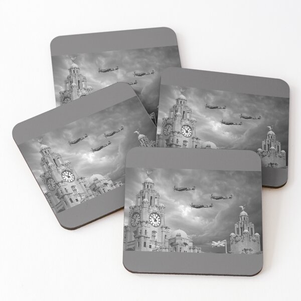 Item preview, Liverpool Spitfires Monochrome  designed and sold by Alisonchambers2.