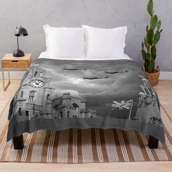 Item preview, Liverpool Spitfires Monochrome  designed and sold by Alisonchambers2.