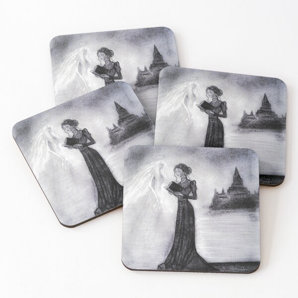 Item preview, The White Lady of Northern Ireland, Dunluce Castle Cliff Ghost designed and sold by Atropa Parcae.