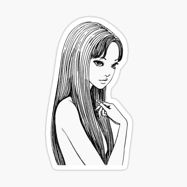 Tomie Junji Ito Sticker For Sale By Mariapuente961 Redbubble