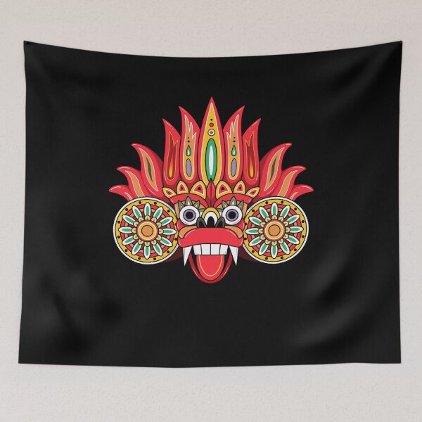 Item preview, Yaka Mask Sri Lanka Traditional Symbole designed and sold by 4you-shop.