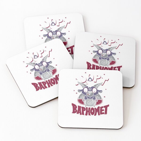 Artikelvorschau, Adoptiere-einen-Baphomet---Creepy-Cute-Cartoon---Kawaii-Goth entworfen und verkauft von MarkKing6.