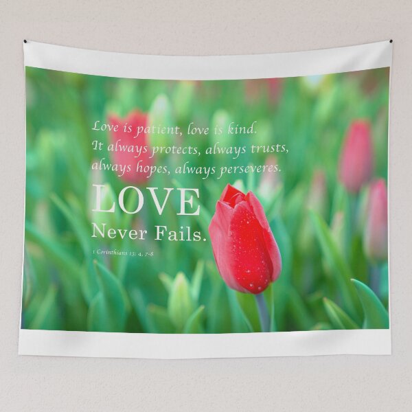 Item preview, Love never fails designed and sold by sinseeho.