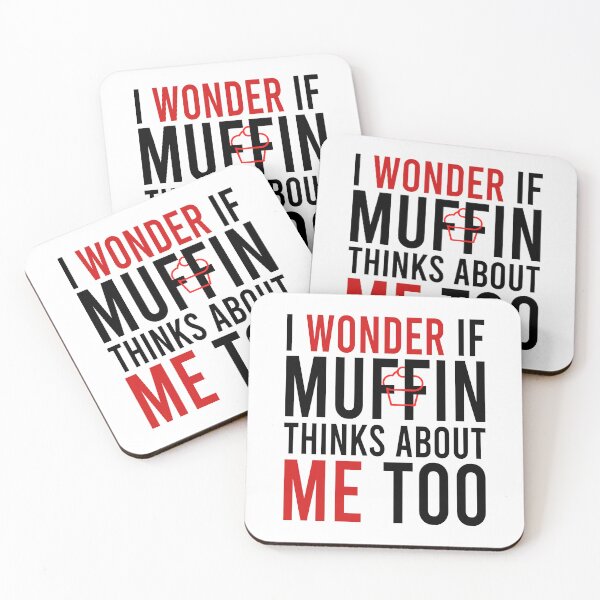 Item preview, I wonder if muffin thinks about me too designed and sold by Bigilyy.