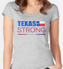 Texas Strong - Hurricane Harvey Survivor Relief Effort T-shirt Women's Fitted Scoop T-Shirt