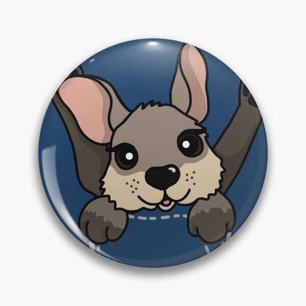 Item preview, Cute Pocket Baby Wallaby Joey for Dark T-shirts designed and sold by Jazznote.
