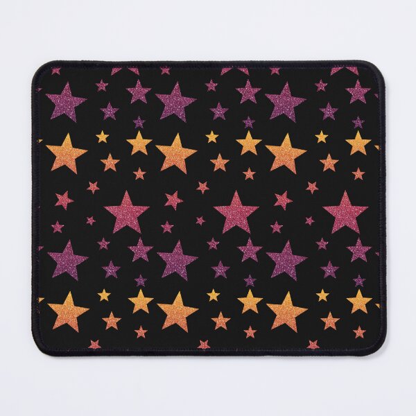 Item preview, Orange Red Purple Ombre Faux Glitter Stars designed and sold by Felicity-K.