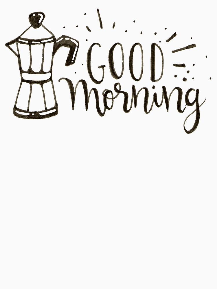 Good Morning - Coffee Illustration by mirunasfia