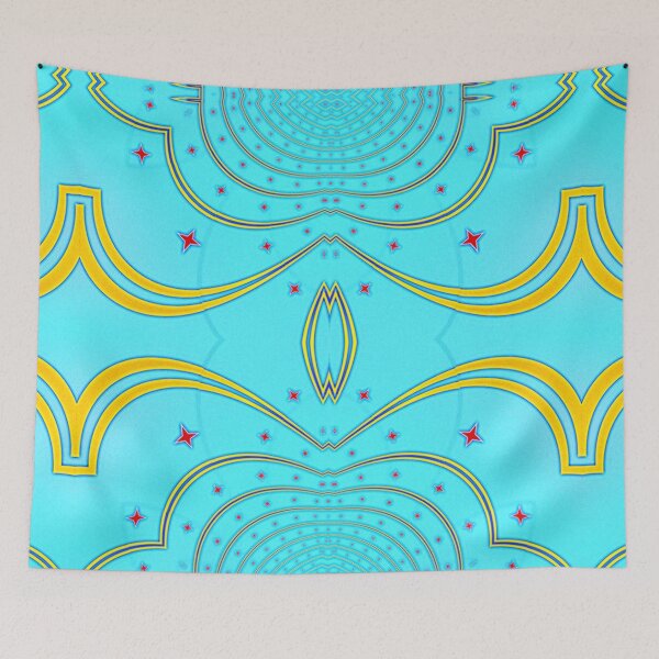 Item preview, ARUBA - ABSTRACT ARUBA FLAG PATTERN - ONE HAPPY ISLAND designed and sold by Ralek.