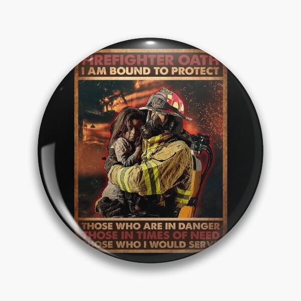 Item preview, Firefighter Oath I Am Bound To Protect designed and sold by dellonszpakw.
