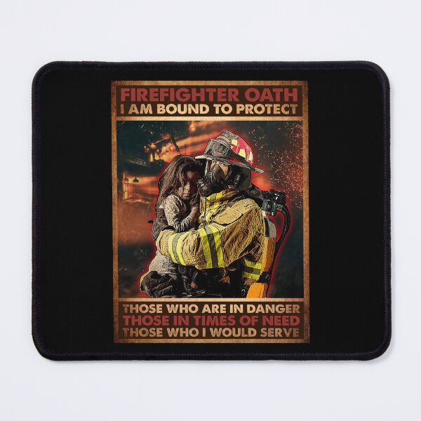 Item preview, Firefighter Oath I Am Bound To Protect designed and sold by dellonszpakw.