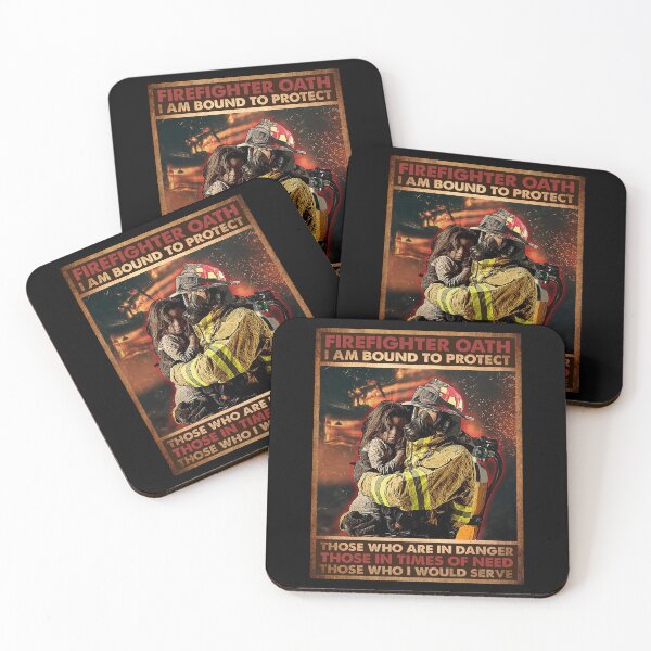 Item preview, Firefighter Oath I Am Bound To Protect designed and sold by dellonszpakw.