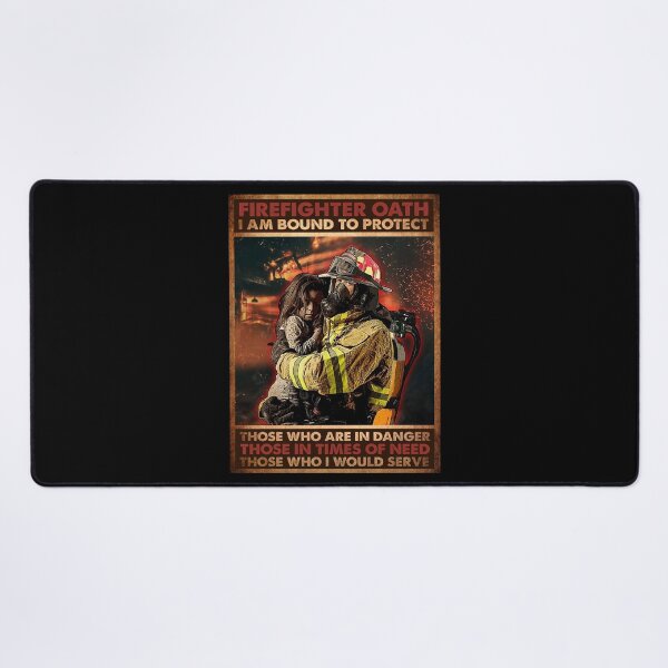 Item preview, Firefighter Oath I Am Bound To Protect designed and sold by dellonszpakw.